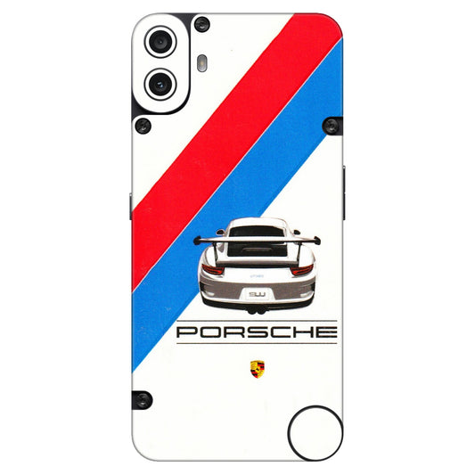 CMF by Nothing Phone Skins - Porche Car Sober Logo - 3D Embossed Finish (L-248) CMF Phone 1