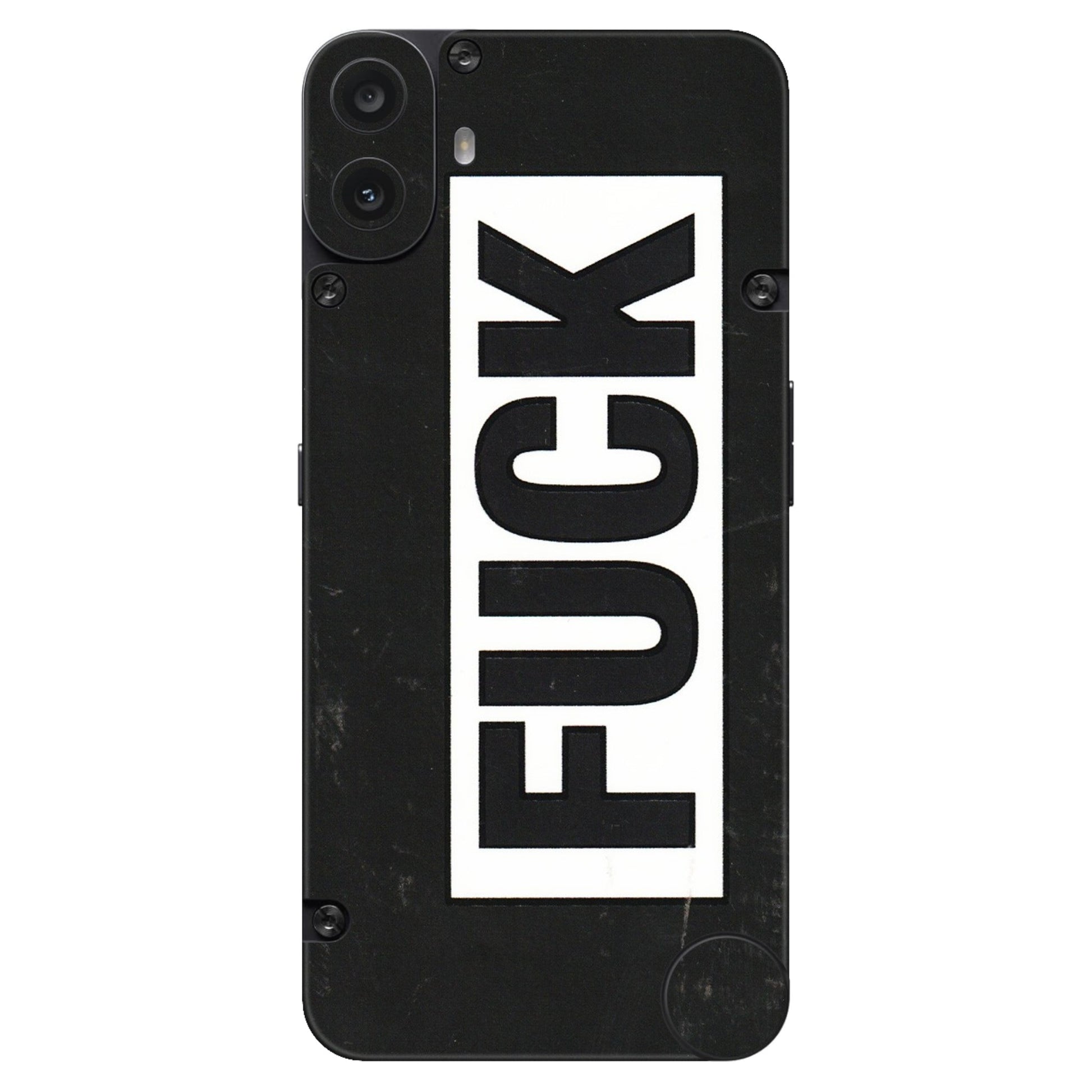 CMF by Nothing Phone Skins - The F Word - 3D Embossed Finish (L-255) CMF Phone 1
