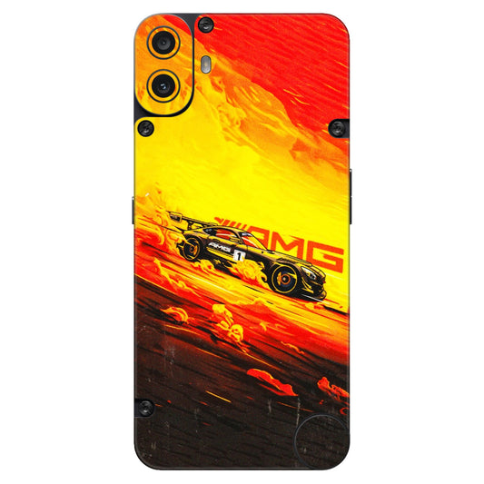 CMF by Nothing Phone Skins - AMG Car Speed Cover - 3D Embossed Finish (L-256) CMF Phone 1