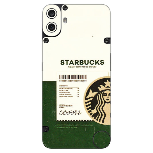 CMF by Nothing Phone Skins - Starbucks Barcode - 3D Embossed Finish (L-308) CMF Phone 1