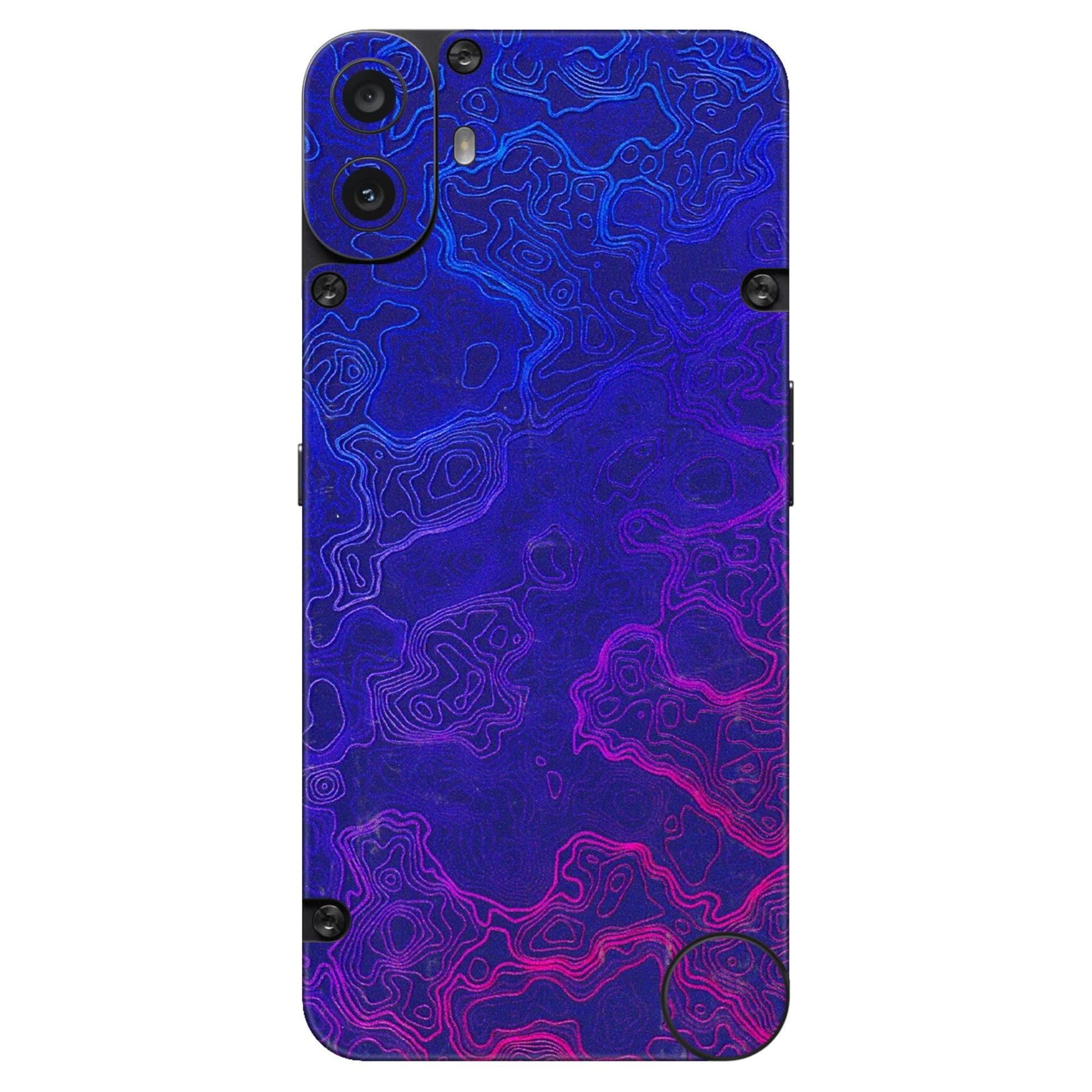 CMF by Nothing Phone Skins - Purple Ripples Swirl - 3D Embossed Finish (L-314) CMF Phone 1