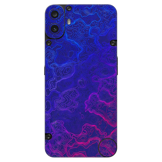 CMF by Nothing Phone Skins - Purple Ripples Swirl - 3D Embossed Finish (L-314) CMF Phone 1