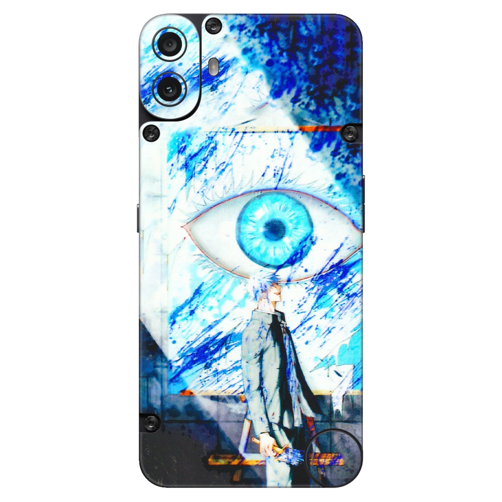 CMF by Nothing Phone Skins - Anime Sea Blue Eye - 3D Embossed Finish (L-318) CMF Phone 1