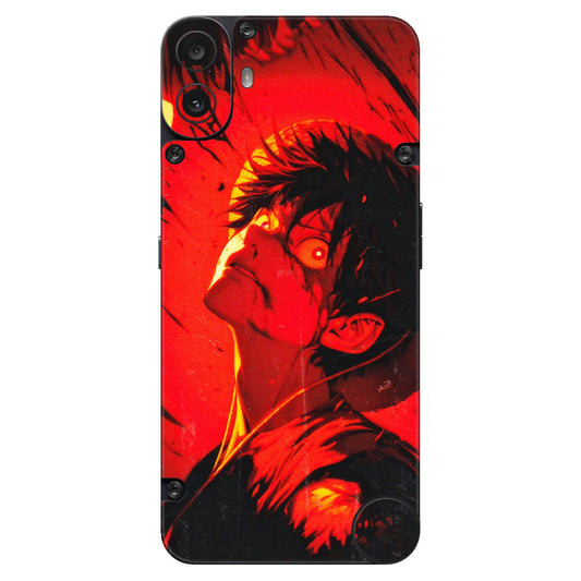 CMF by Nothing Phone Skins - D.Luffy Power Up One Piece Anime - 3D Embossed Finish (L-326) CMF Phone 1