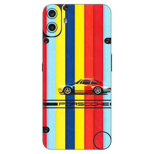 CMF by Nothing Phone Skins - Multicolour Porche - 3D Embossed Finish (L-39) CMF Phone 1