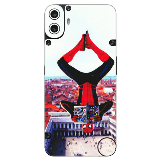 CMF by Nothing Phone Skins - Spiderman Hanging - 3D Embossed Finish (L-53) CMF Phone 1