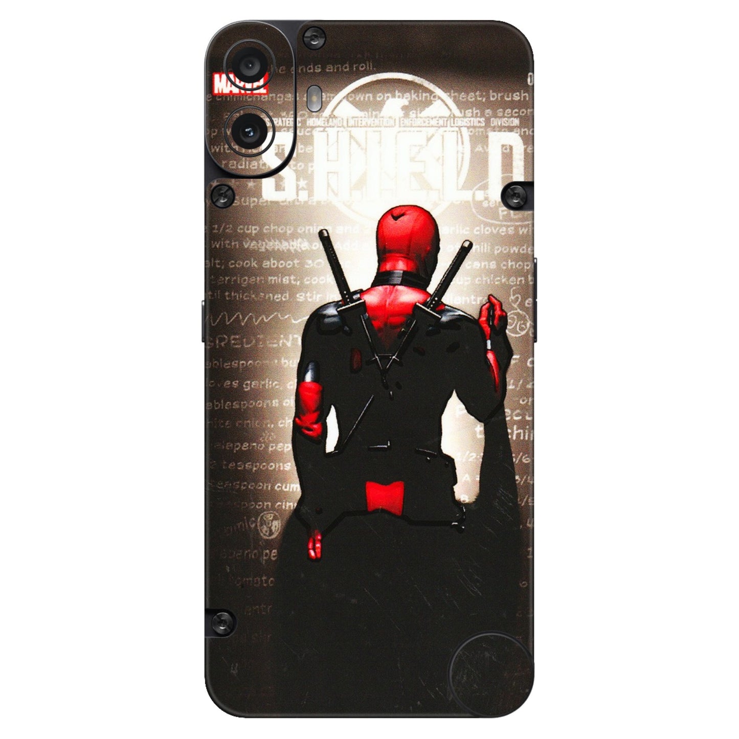 CMF by Nothing Phone Skins - Deadpool - 3D Embossed Finish (L-56) CMF Phone 1