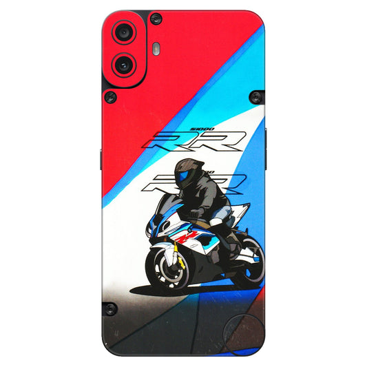 CMF by Nothing Phone Skins - Bikers Love - 3D Embossed Finish (L-58) CMF Phone 1