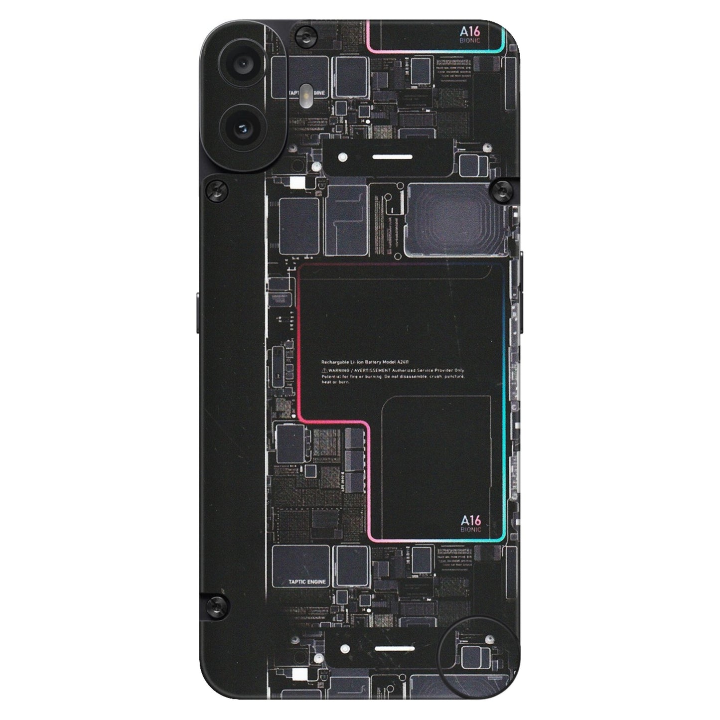 CMF by Nothing Phone Skins - Motherboard Circuit Layout - Matte Finish (M-117) CMF Phone 1