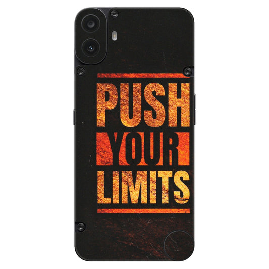 CMF by Nothing Phone Skins - Push Your Limits  Latest - Matte Finish (M-118) CMF Phone 1