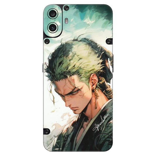 CMF by Nothing Phone Skins - New Roronoa Zoro One Picece Anime - Matte Finish (M-140) CMF Phone 1