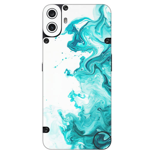 CMF by Nothing Phone Skins - Sky Blue Abstract Colour - Matte Finish (M-146) CMF Phone 1