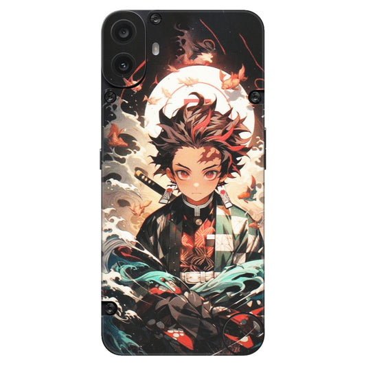 CMF by Nothing Phone Skins - Tanjiro Demon Slayer Anime - Matte Finish (M-158) CMF Phone 1