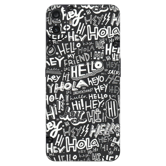 CMF by Nothing Phone Skins - Hi Hello Doodles - Matte Finish (M-25) CMF Phone 1