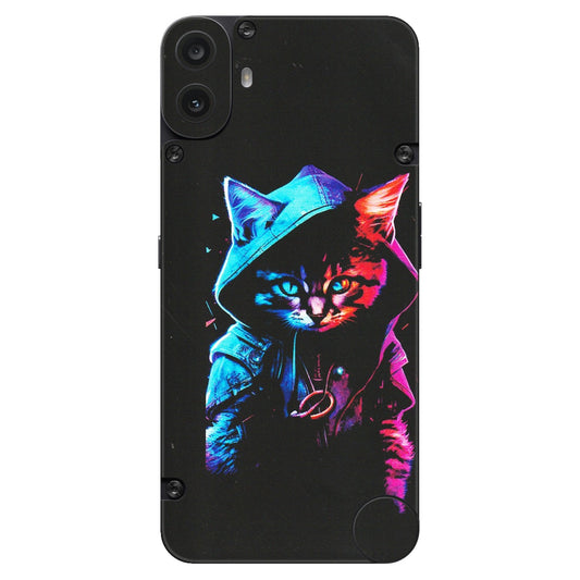 CMF by Nothing Phone Skins - Cyberpunk Cat - Matte Finish (M-45) CMF Phone 1