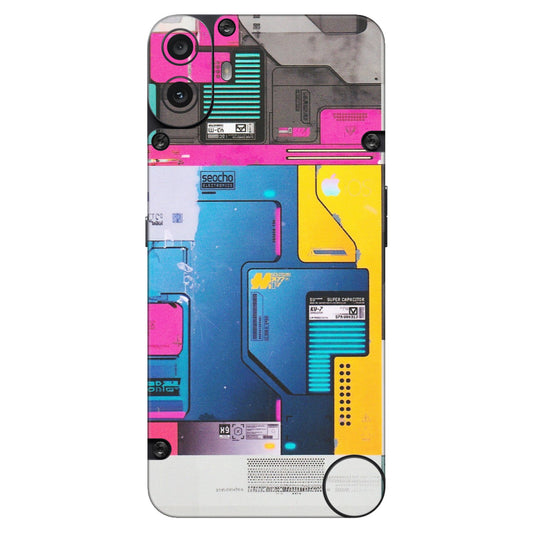 CMF by Nothing Phone Skins - Colourfull Motherboard Internals - Matte Finish (M-55) CMF Phone 1