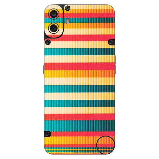 CMF by Nothing Phone Skins - Colourful Stripes Soothing Effect - Matte Finish (M-86) CMF Phone 1