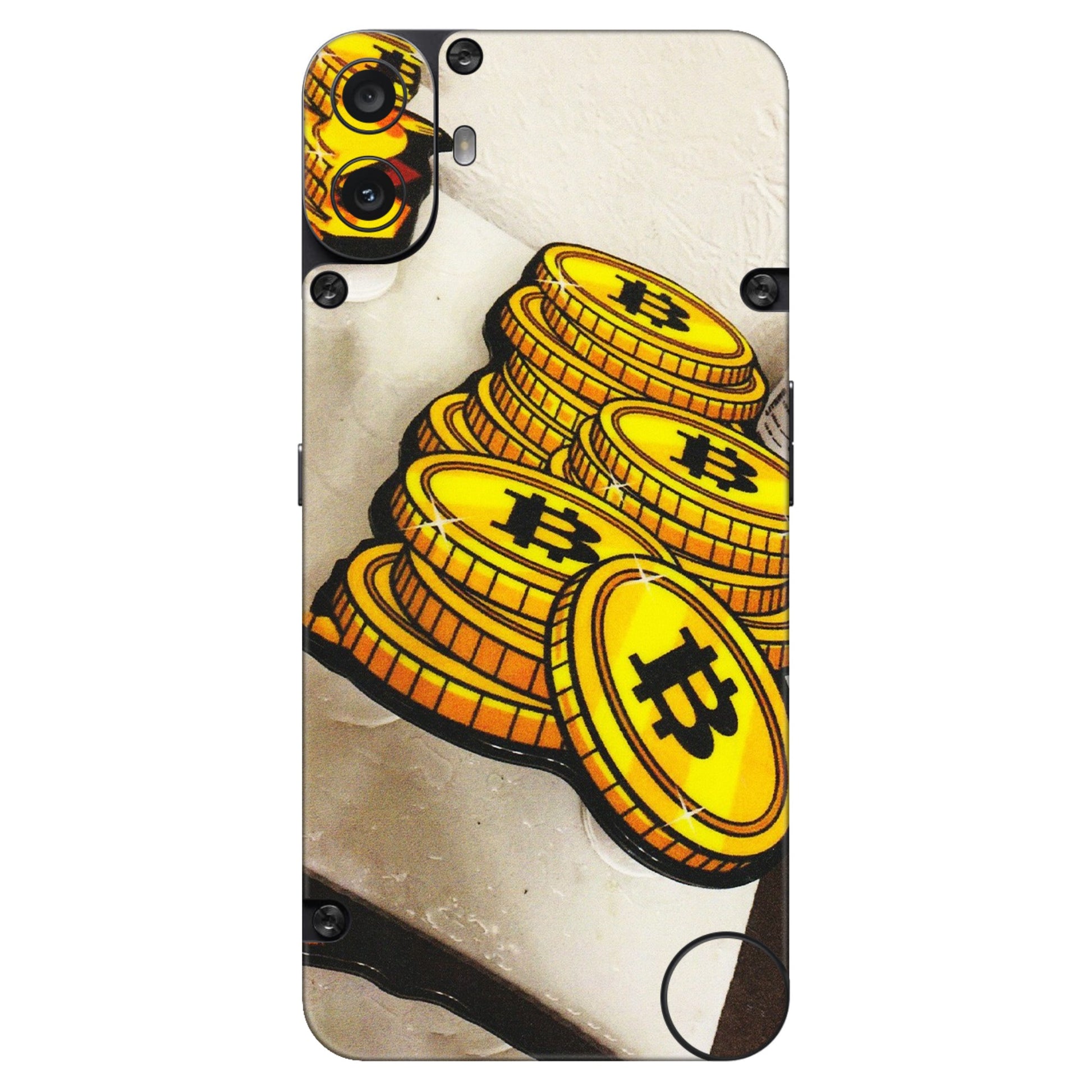 CMF by Nothing Phone Skins - Billionaire Bitcoin Collection - Matte Finish (M-92) CMF Phone 1