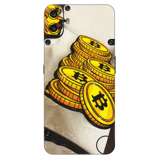 CMF by Nothing Phone Skins - Billionaire Bitcoin Collection - Matte Finish (M-92) CMF Phone 1