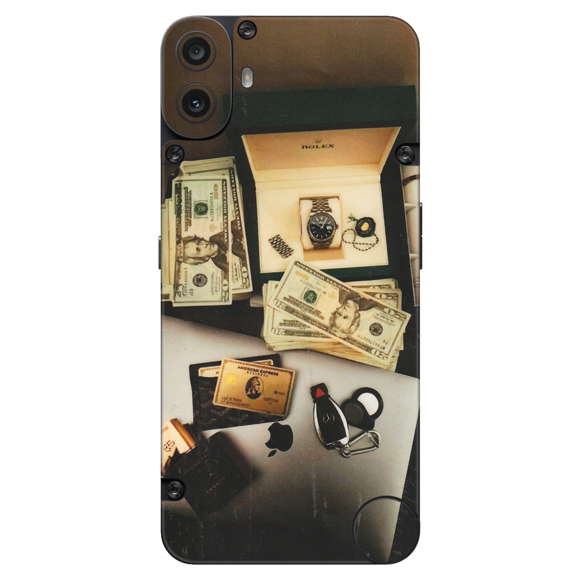 CMF by Nothing Phone Skins - Tranzy Series Luxury Lifestyle - Transparent Finish (T-11) CMF Phone 1