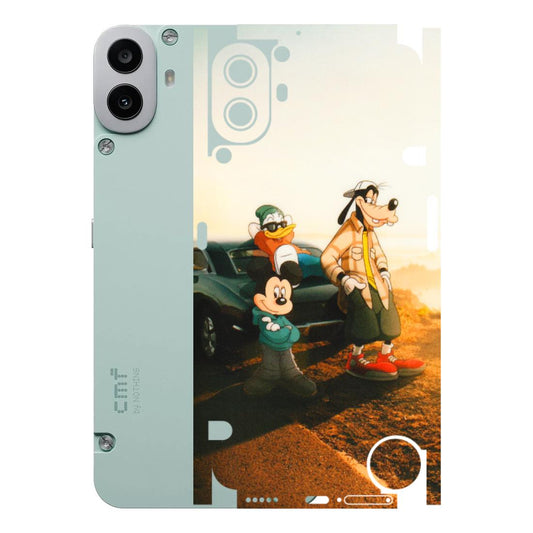 CMF by Nothing Phone Skins - Tranzy Series Hello Mr. Goofy - Transparent Finish (T-13) CMF Phone 1