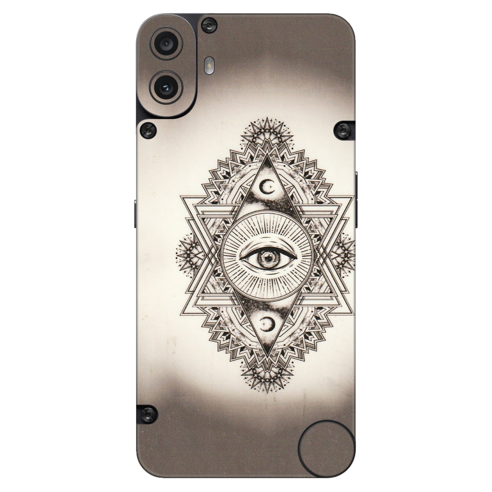 CMF by Nothing Phone Skins - Tranzy Series Illuminati Great Eye - Transparent Finish (T-14) CMF Phone 1