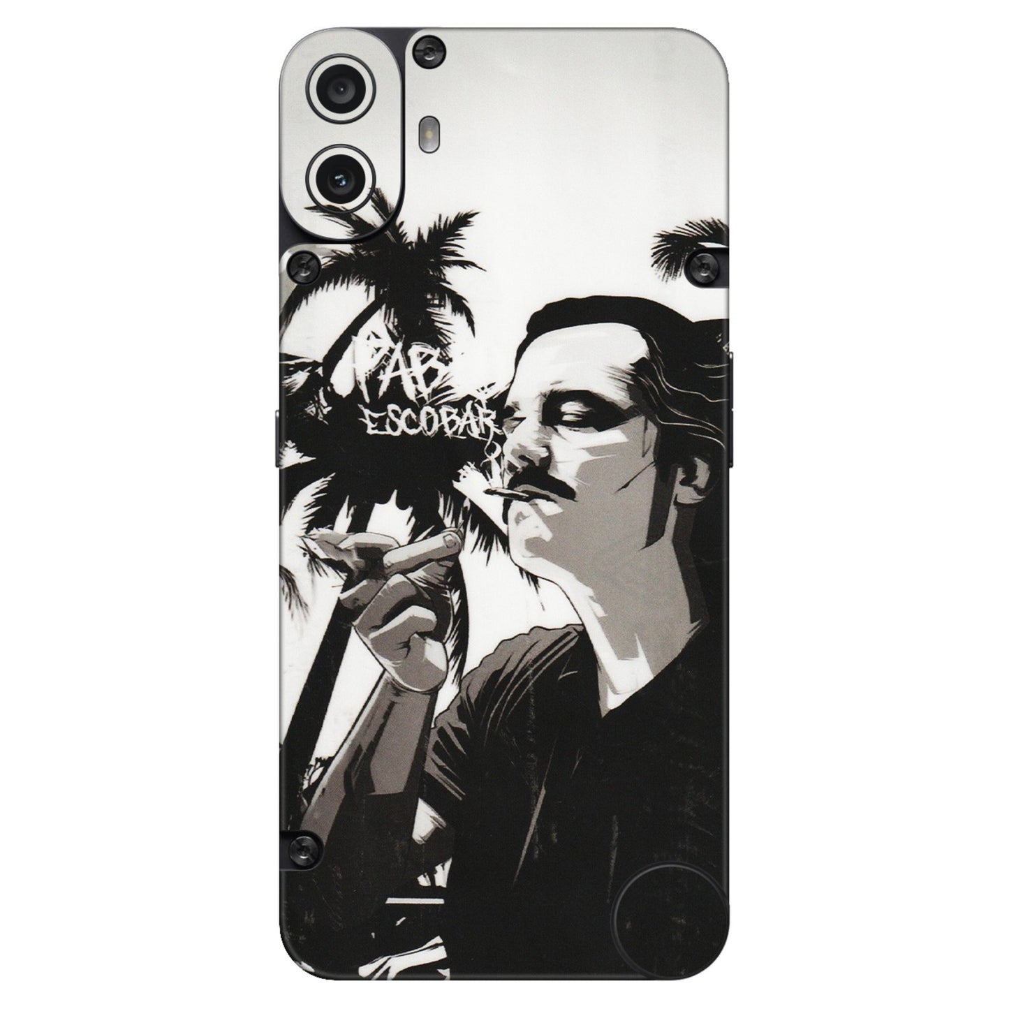 CMF by Nothing Phone Skins - Tranzy Series Pab Escobar - Transparent Finish (T-5) CMF Phone 1