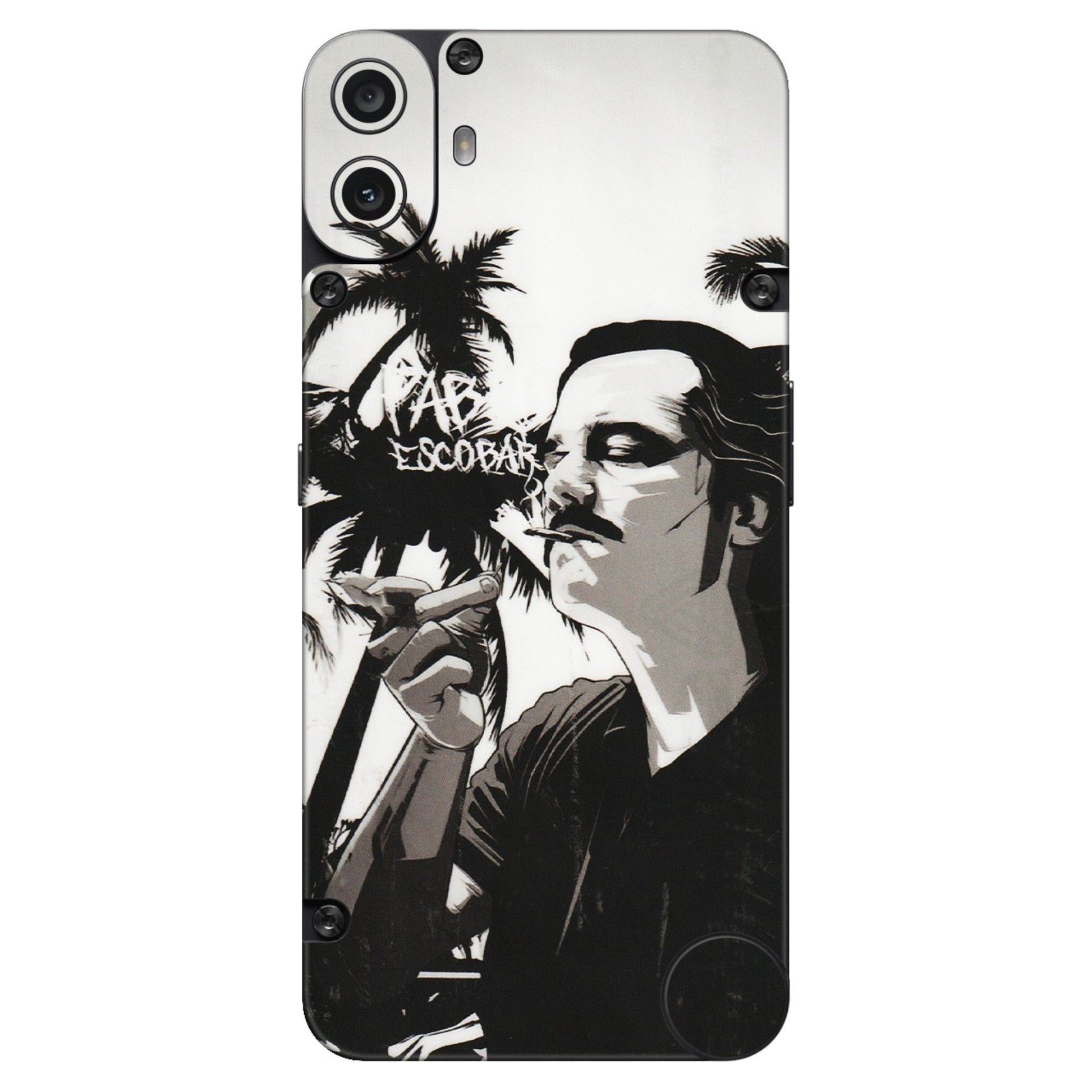 CMF by Nothing Phone Skins - Tranzy Series Pab Escobar - Transparent Finish (T-5) CMF Phone 1