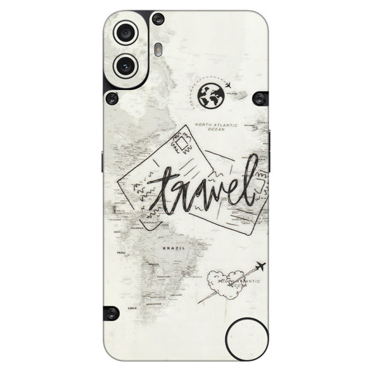 CMF by Nothing Phone Skins - Tranzy Series Travel Ticket - Transparent Finish (T-6) CMF Phone 1
