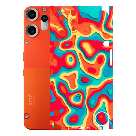 CMF by Nothing Phone Skins - Abstract Swirl - 3D Embossed Finish (L-150) CMF Phone 2 Pro
