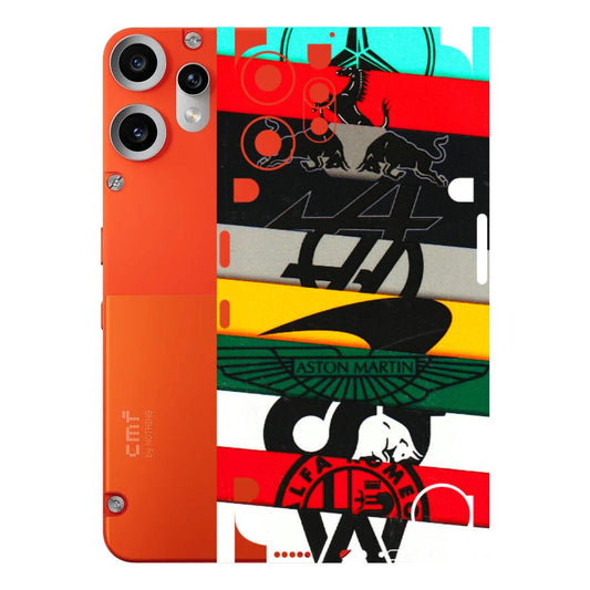 CMF by Nothing Phone Skins - Multi Designer Brands 3D - 3D Embossed Finish (L-187) CMF Phone 2 Pro