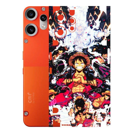 CMF by Nothing Phone Skins - Luffy Anime Character - 3D Embossed Finish (L-203) CMF Phone 2 Pro