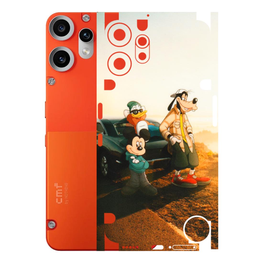 CMF by Nothing Phone Skins - Tranzy Series Hello Mr. Goofy - Transparent Finish (T-13) CMF Phone 2 Pro