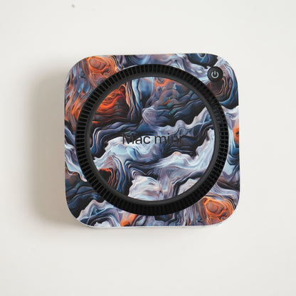 Wave Art Form Matte Finish Skin For Mac Mini M4/M2/M1