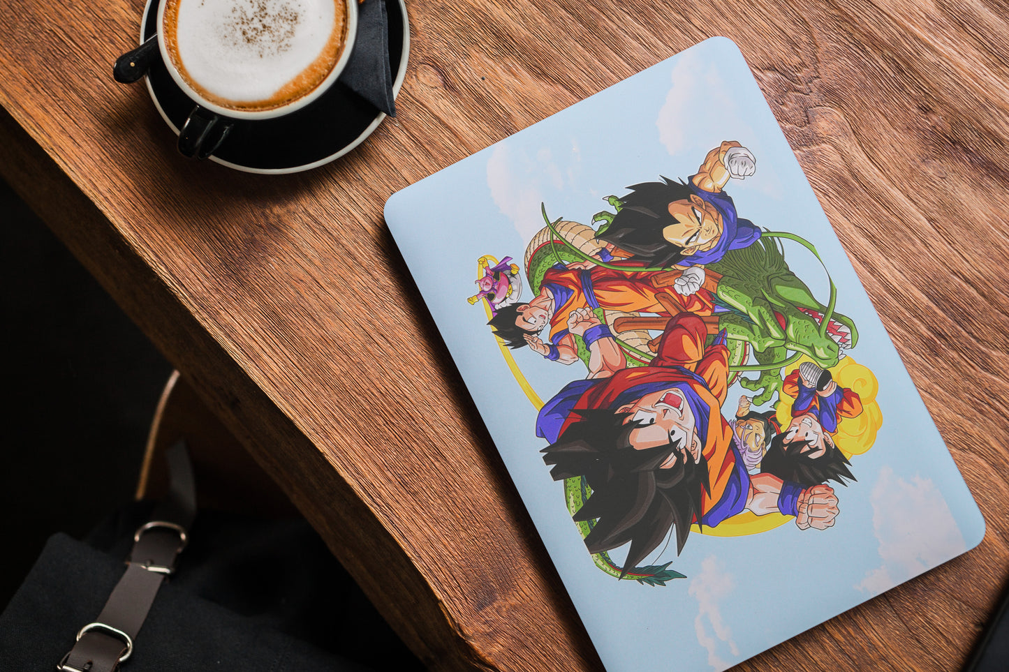 Dragon Ball Z 3D Textured Laptop Skin