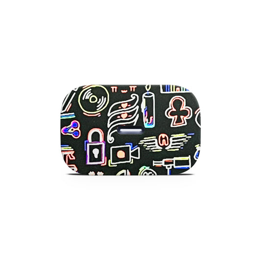 Colourful Doodles Matte Finish Skin For Charger