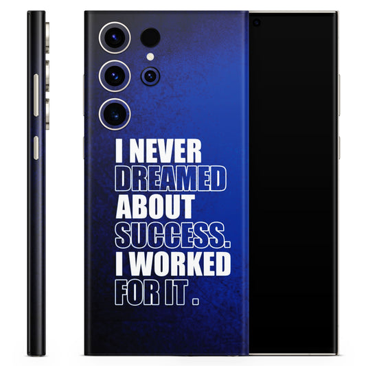 I Never Dreamed About Success 3D Textured Latest Phone Skin