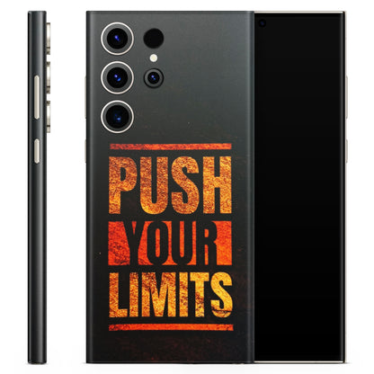 Push Your Limits Matte Finish Latest Phone Skin