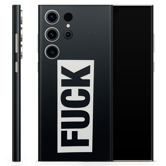 The F Word 3D Textured Phone Skin