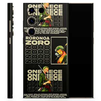 One Piece Zoro 3D Textured Phone Skin