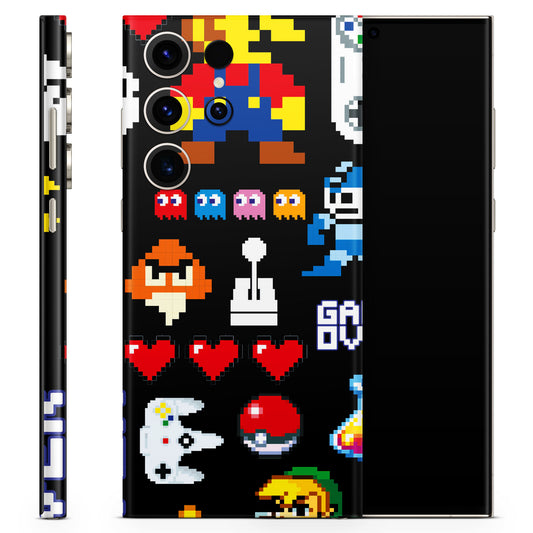 Gaming Sticker Graffiti Matte Finish Latest Phone Skin