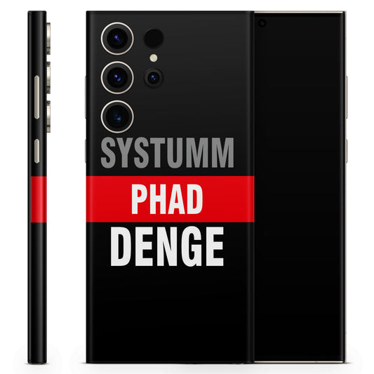 Systumm Phad Denge 3D Textured Latest Phone Skin