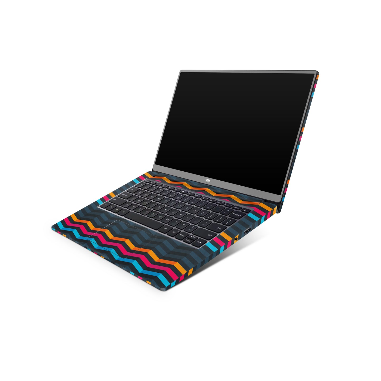 Zig Zag Line Pattern Matte Finish Latest Laptop Skin