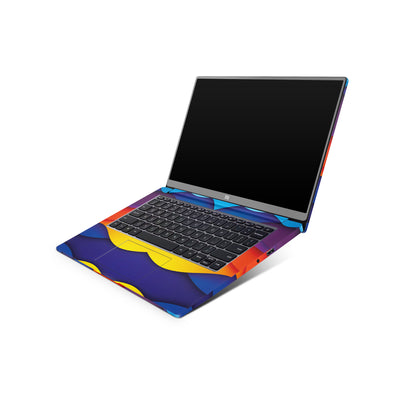 Colourful Abstract Pattern Matte Finish Latest Laptop Skin