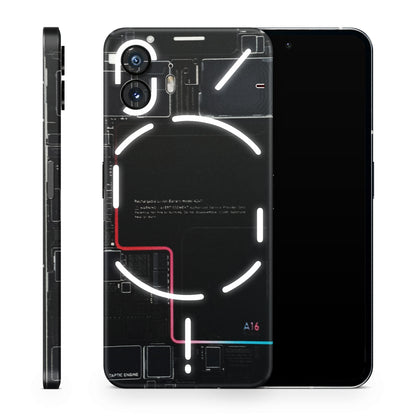 Motherboard Circuit Layout Matte Finish Phone Skin