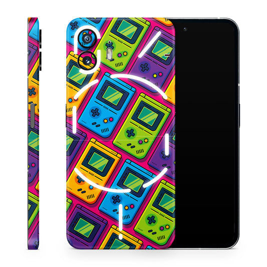 Gameboy Colourful Matte Finish Latest Phone Skin