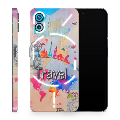 Travel The Wonders Matte Finish Phone Skin