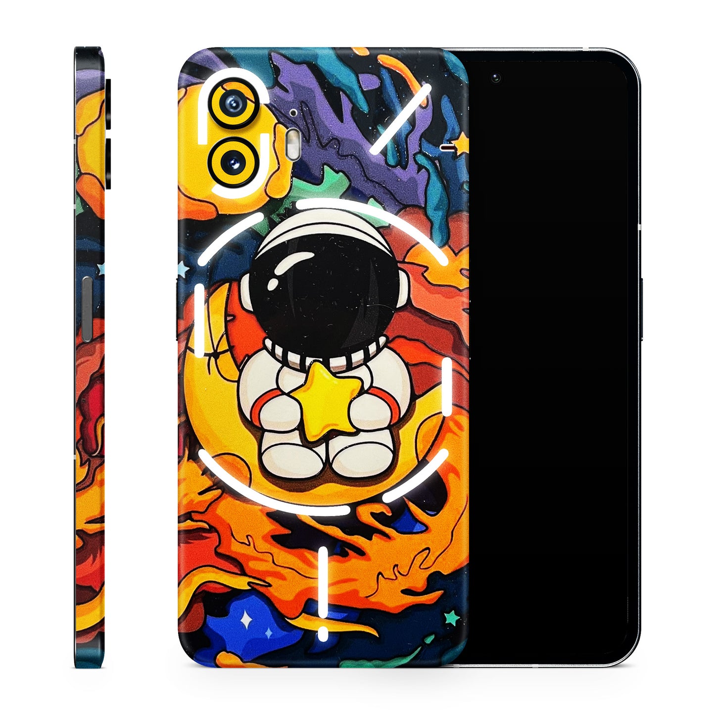 Baby Astronaut 3D Textured Phone Skin