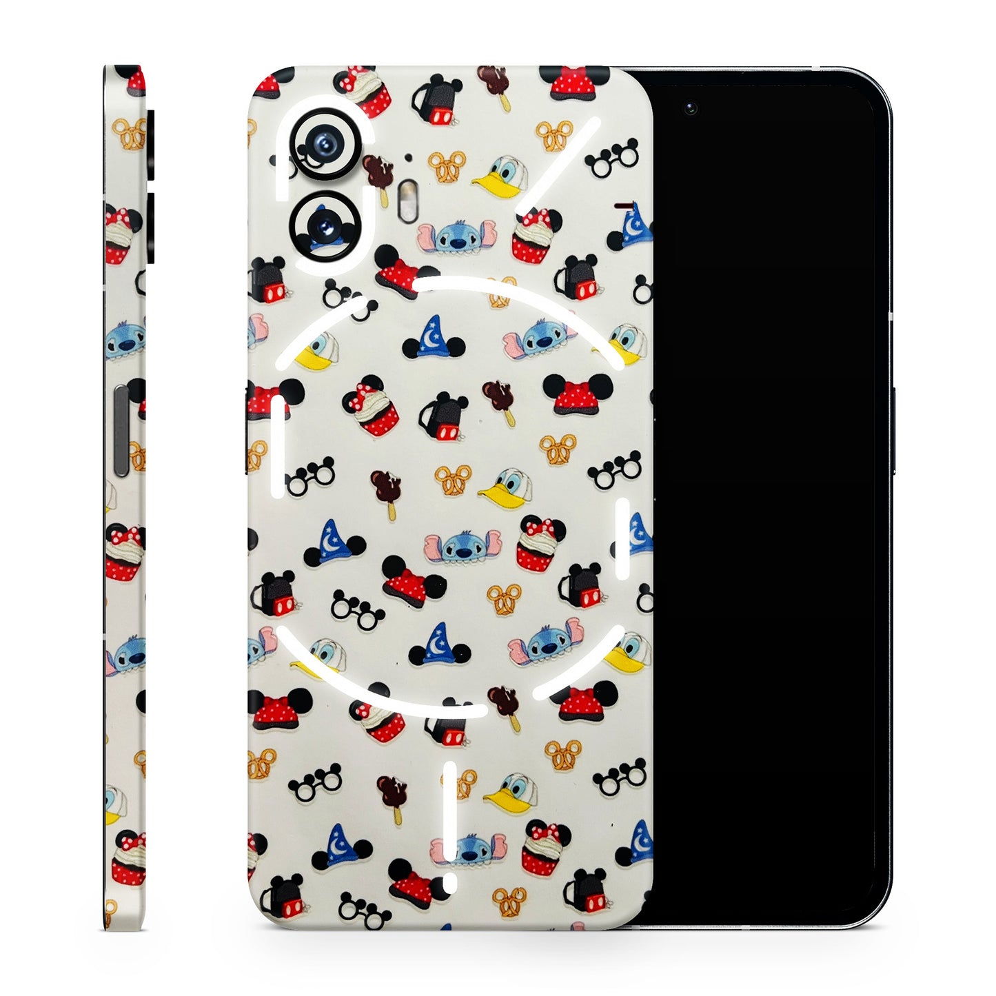 Minnie Mouse & Donald Doodles Phone Skins