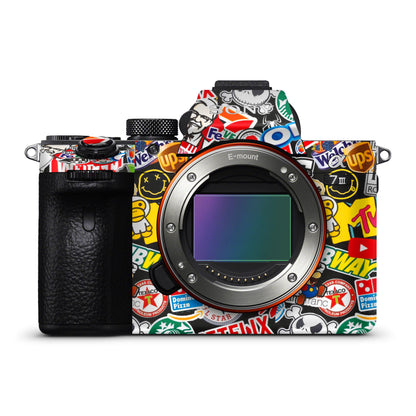 Popular Brands Graffiti Matte Finish Camera Skin